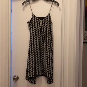 Madewell black pattern dress